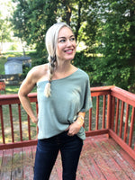 Texas Two Step One Shoulder Top - POSH NOVA