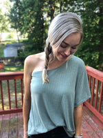 Texas Two Step One Shoulder Top - POSH NOVA