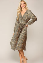 Alex Animal Midi Dress - POSH NOVA