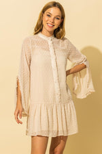 Paris Days Ivory Dress - POSH NOVA