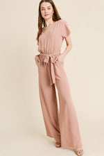 Make Me Blush Jumpsuit - POSH NOVA
