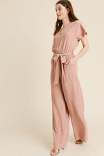 Make Me Blush Jumpsuit - POSH NOVA