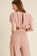 Make Me Blush Jumpsuit - POSH NOVA