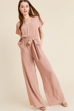 Make Me Blush Jumpsuit - POSH NOVA