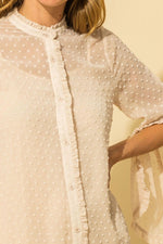 Paris Days Ivory Dress - POSH NOVA