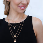 Multi-Layer Crescent Necklace - POSH NOVA
